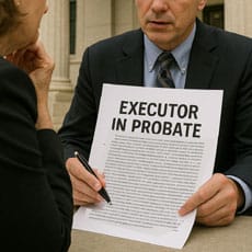Role of Executor in Probate in San Bernardino, Riverside, Victorville in California
